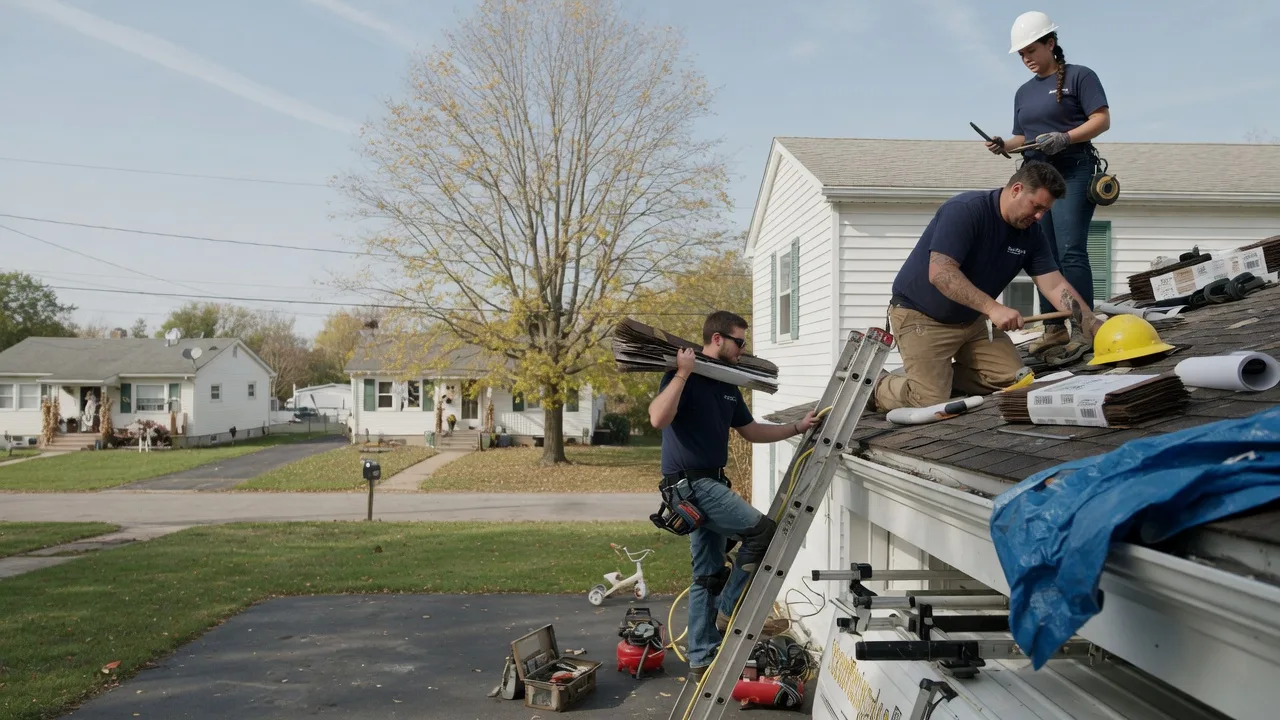 Local Roofing Contractors in Lincoln, IL near me